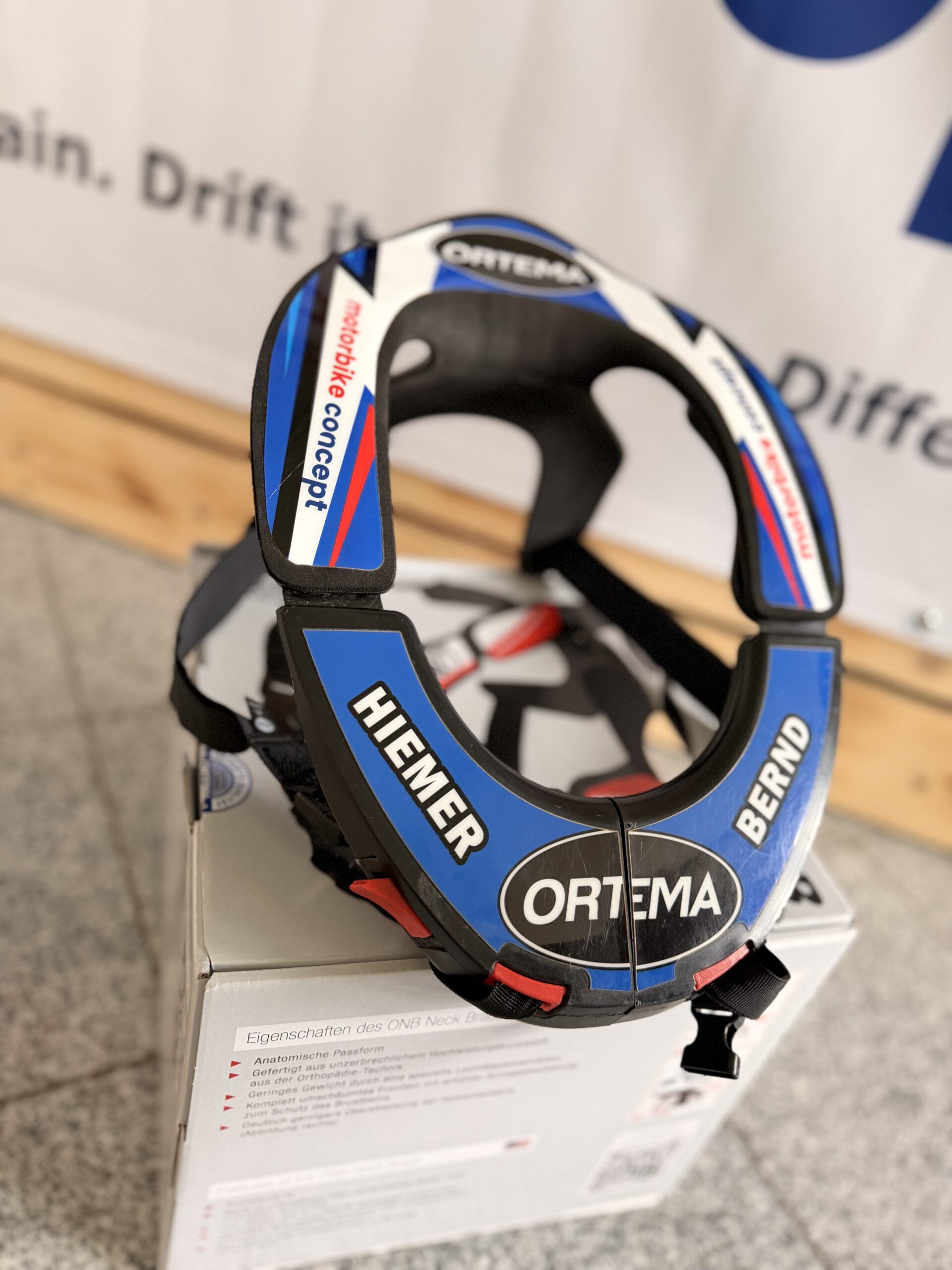 ORTEMA ONB Neck Brace 3.0 im Motorbike Concept Design – Bild 8